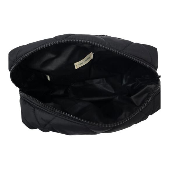 Vera Bradley Black Women's Outlet Ultralight Medium Cosmetic Toiletry Bag NWOT - Picture 4 of 7